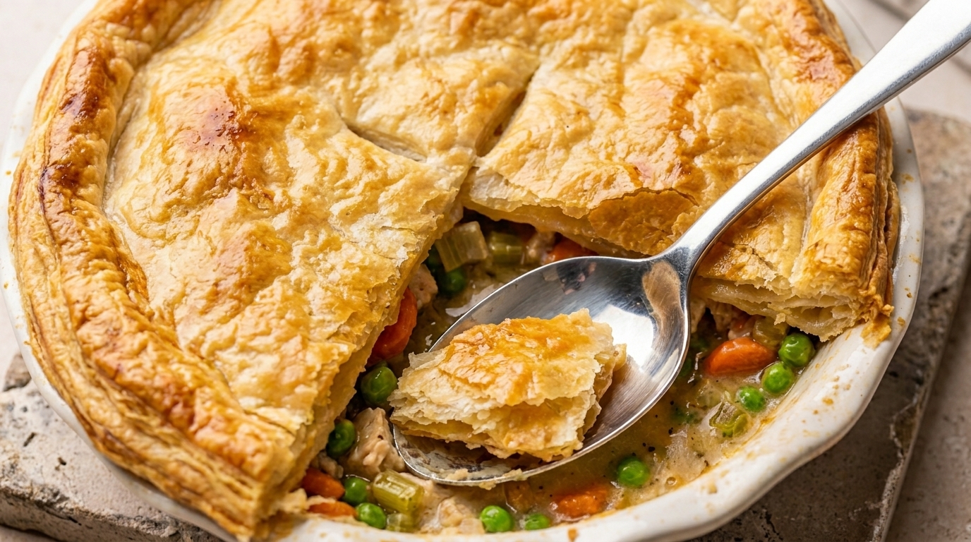 Puff Pastry Chicken Pot Pie Recipe