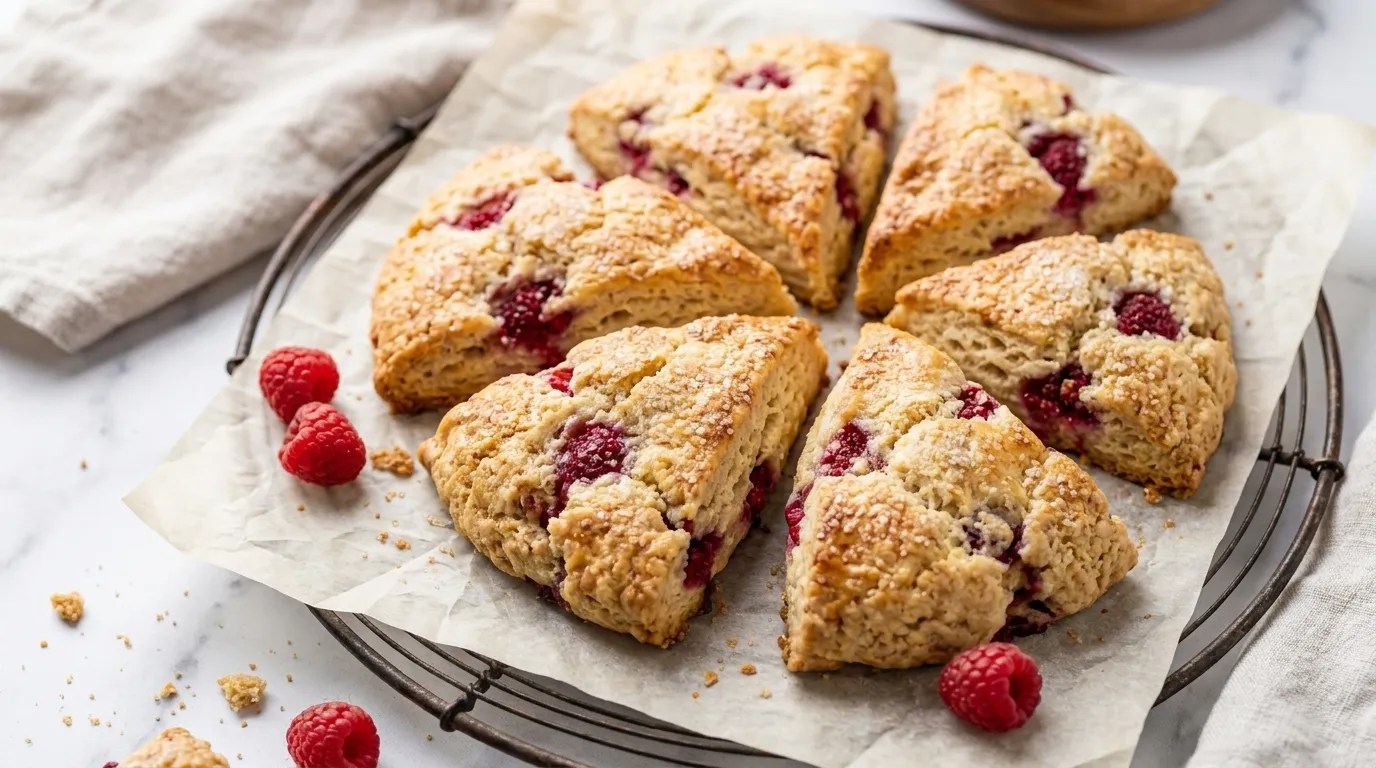 Raspberry Scones Recipe
