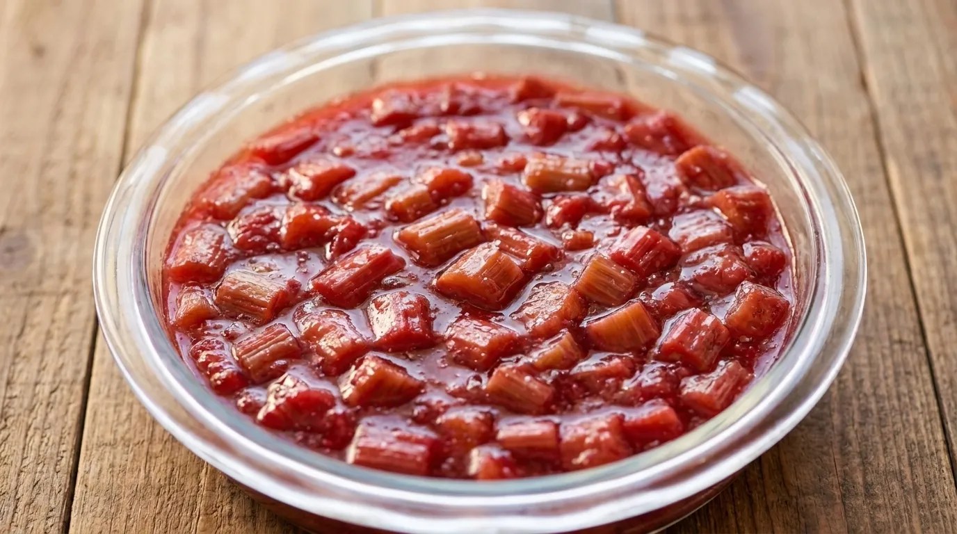 Rhubarb Pie Filling Recipe