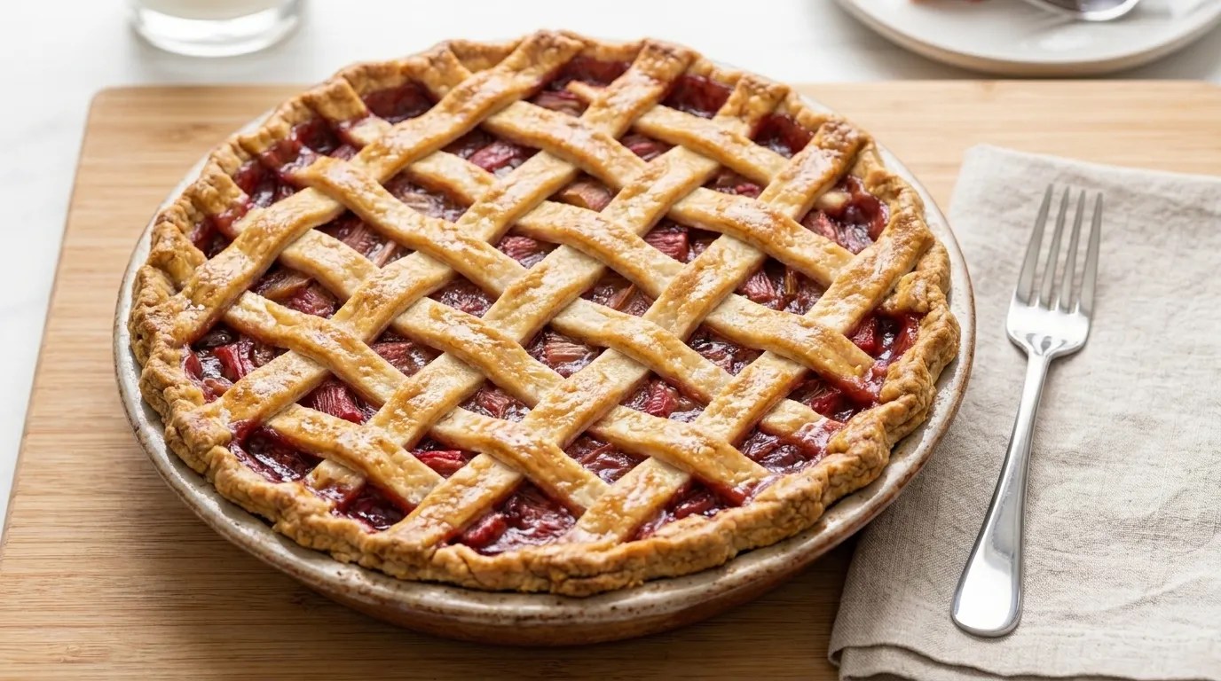 Rhubarb Pie Recipe