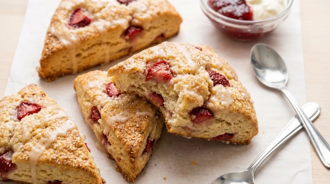 Strawberry Scones Recipe