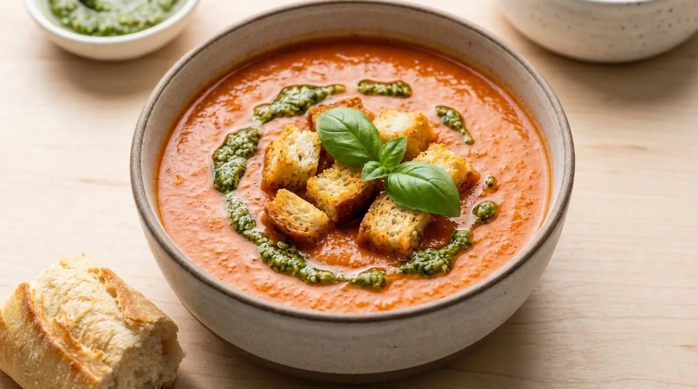 Tomato Basil Soup Recipe