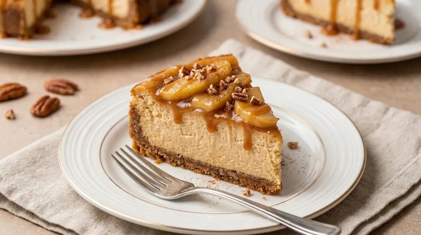Apple Cider Cheesecake