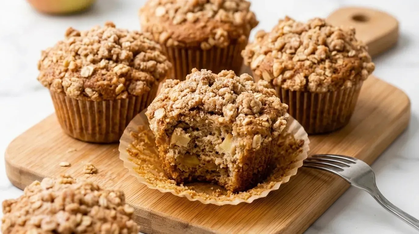 Apple Crumble Muffins Recipe