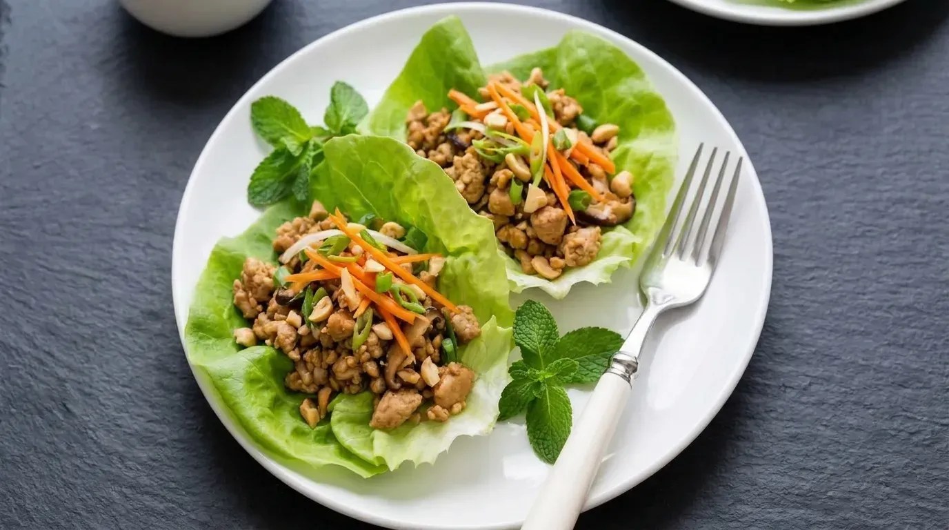 Chicken Lettuce Wraps Recipe