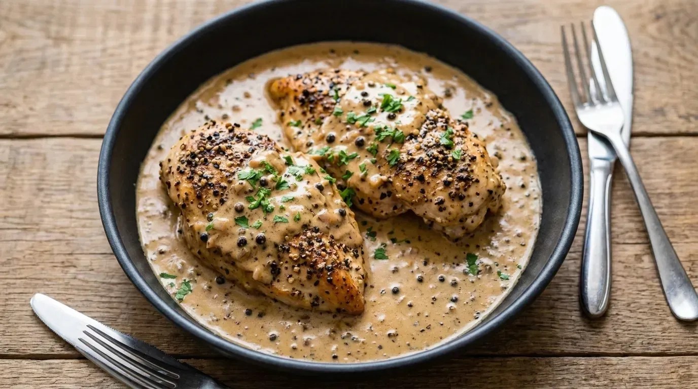 Chicken au Poivre Recipe