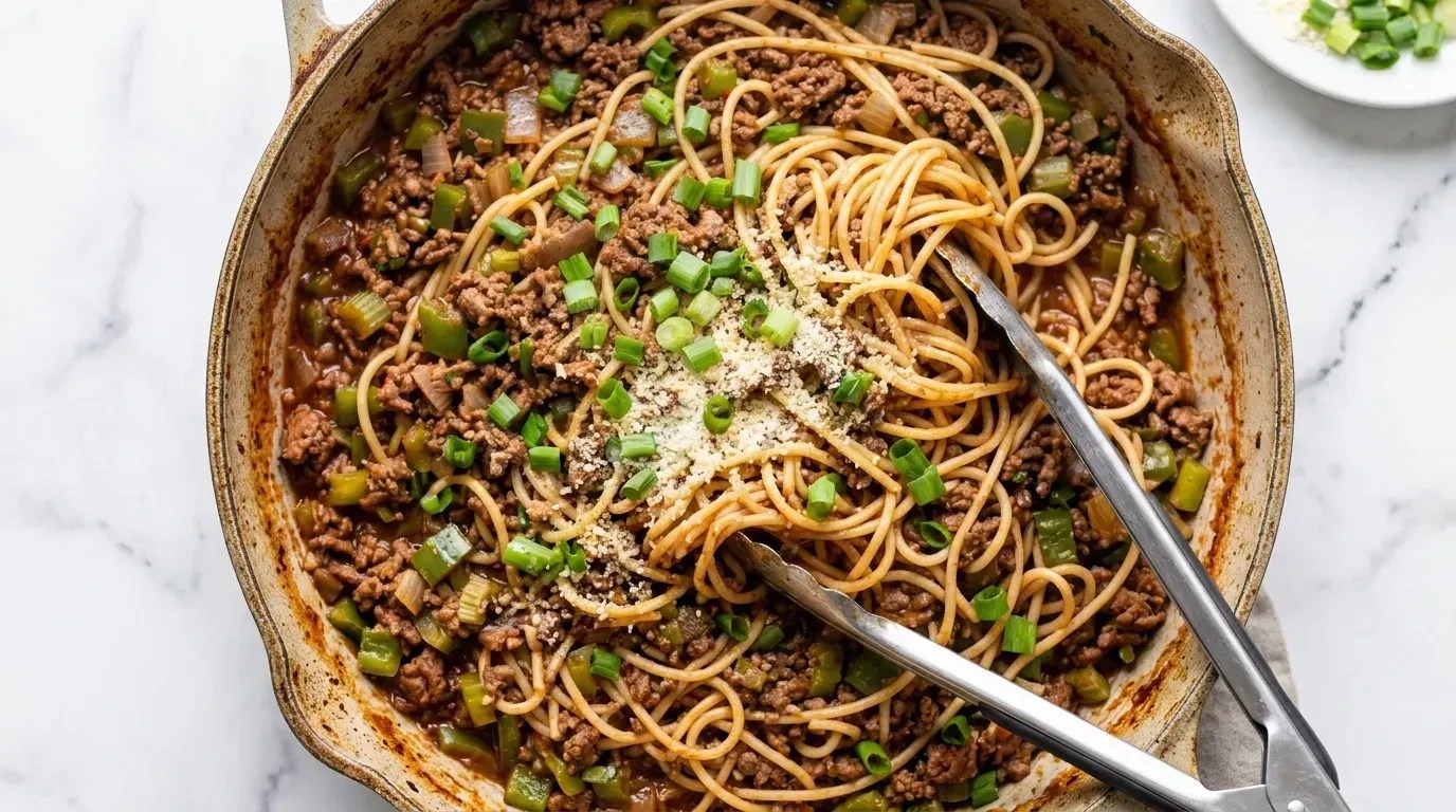 Dirty Spaghetti Recipe