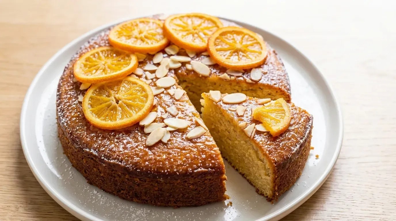 Orange Almond Cake Recipe