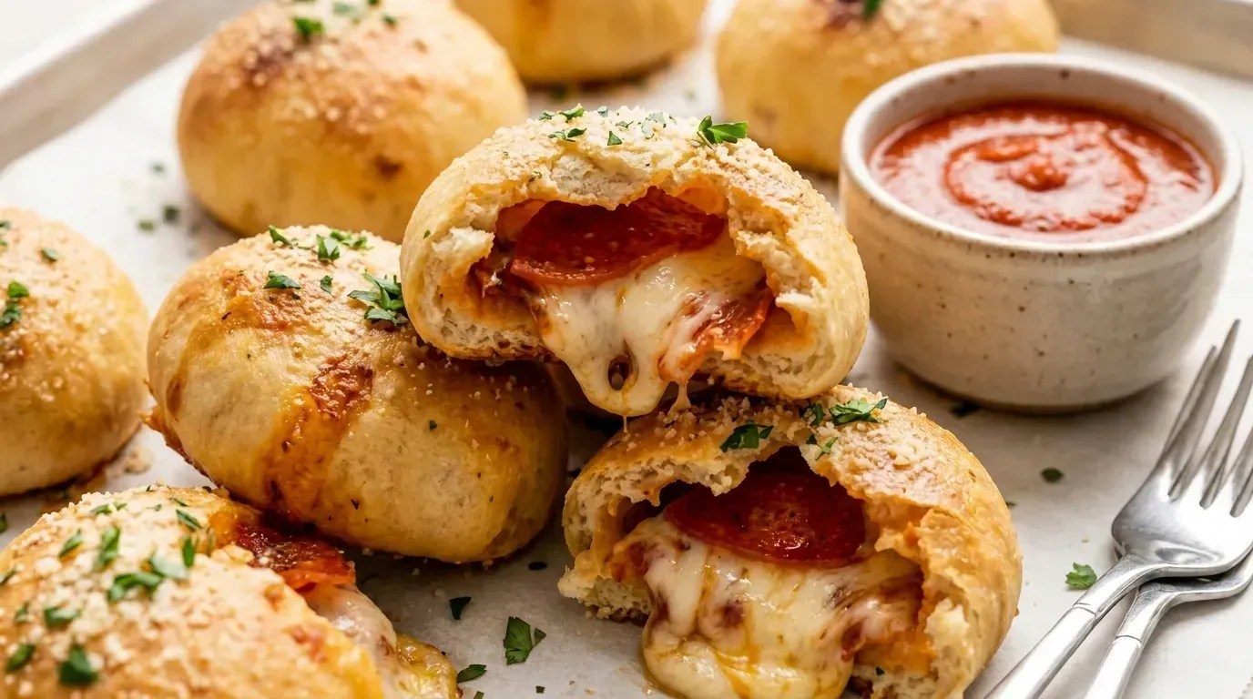 Pepperoni Pizza Bombs Recipe