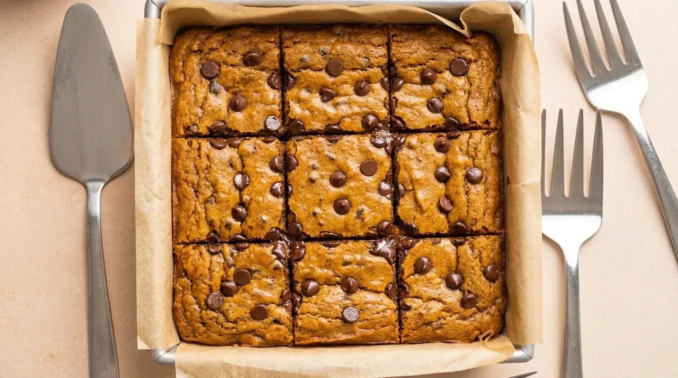 Pumpkin Chocolate Chip Bars