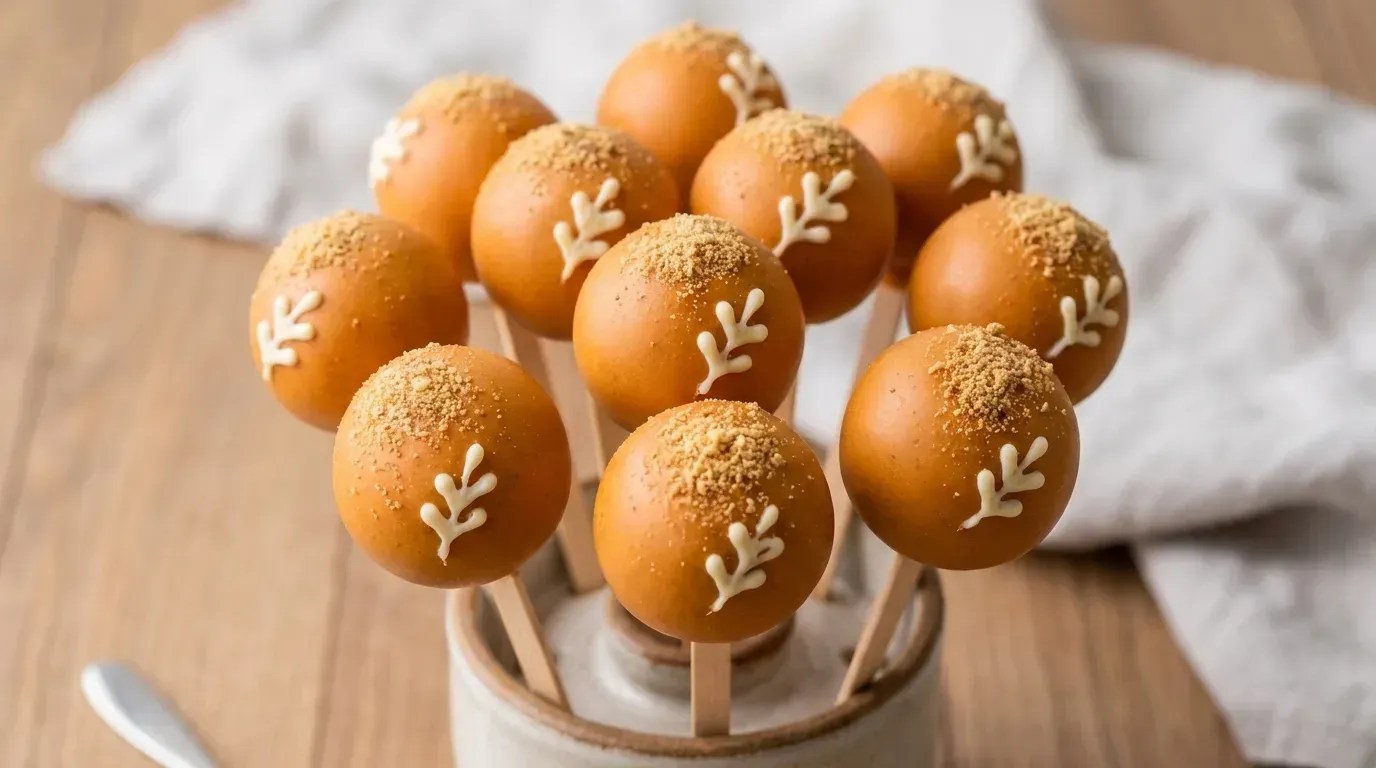 Pumpkin Pie Cake Pops