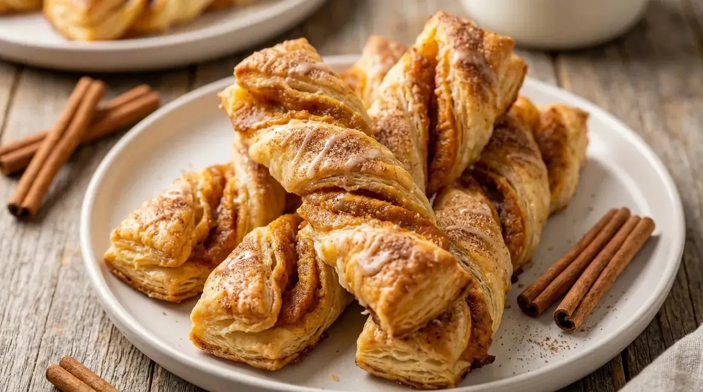 Pumpkin Pie Twists: