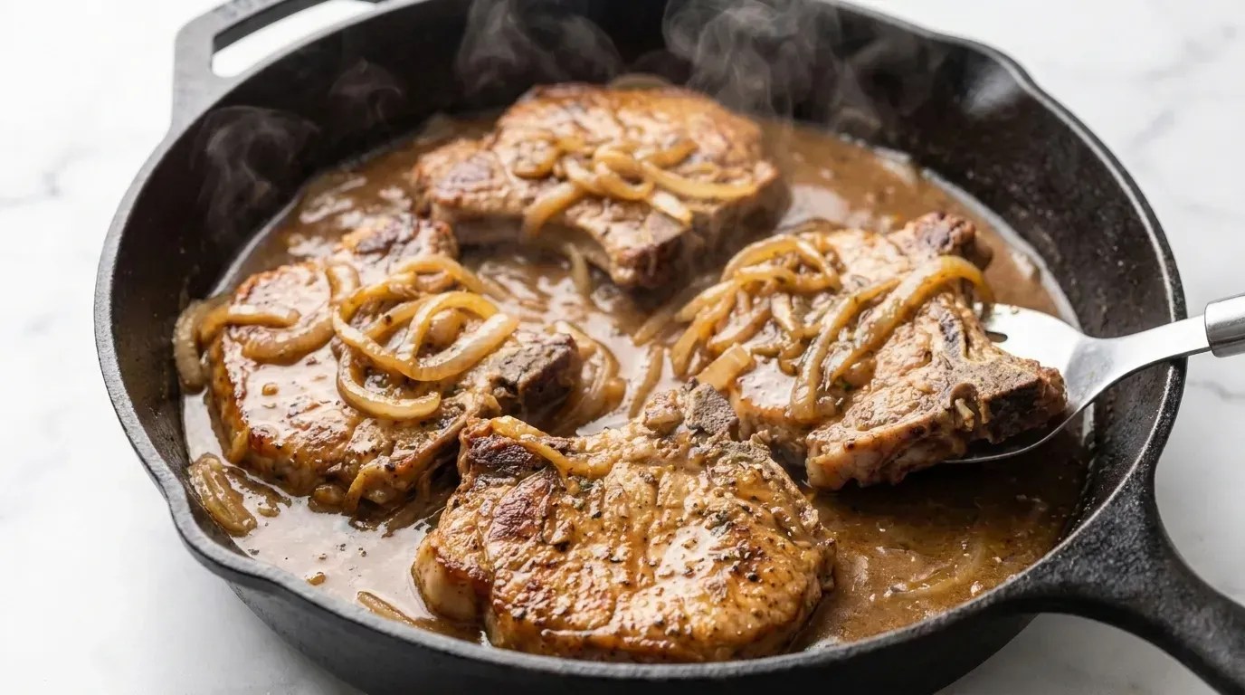 Smothered Pork Chops Recipe