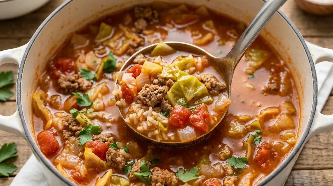 Stuffed Cabbage Soup Recipe