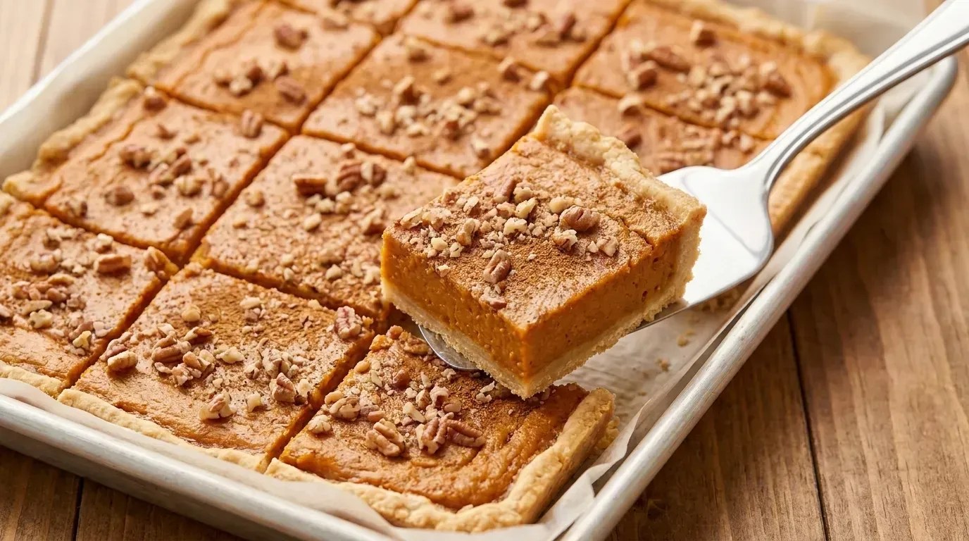 Sweet Potato Pie Bars Recipe