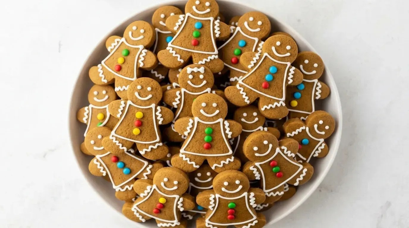 Homemade Gingerbread Cookies Recipe