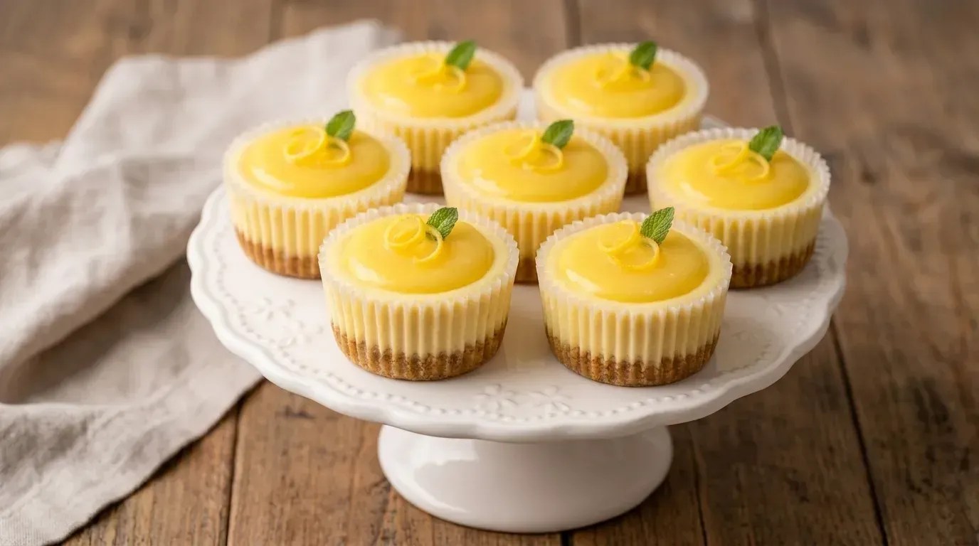 Mini Lemon Cheesecakes Recipe