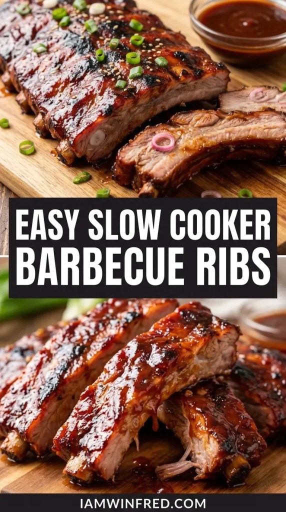 Slow Cooker Barbecue Ribs