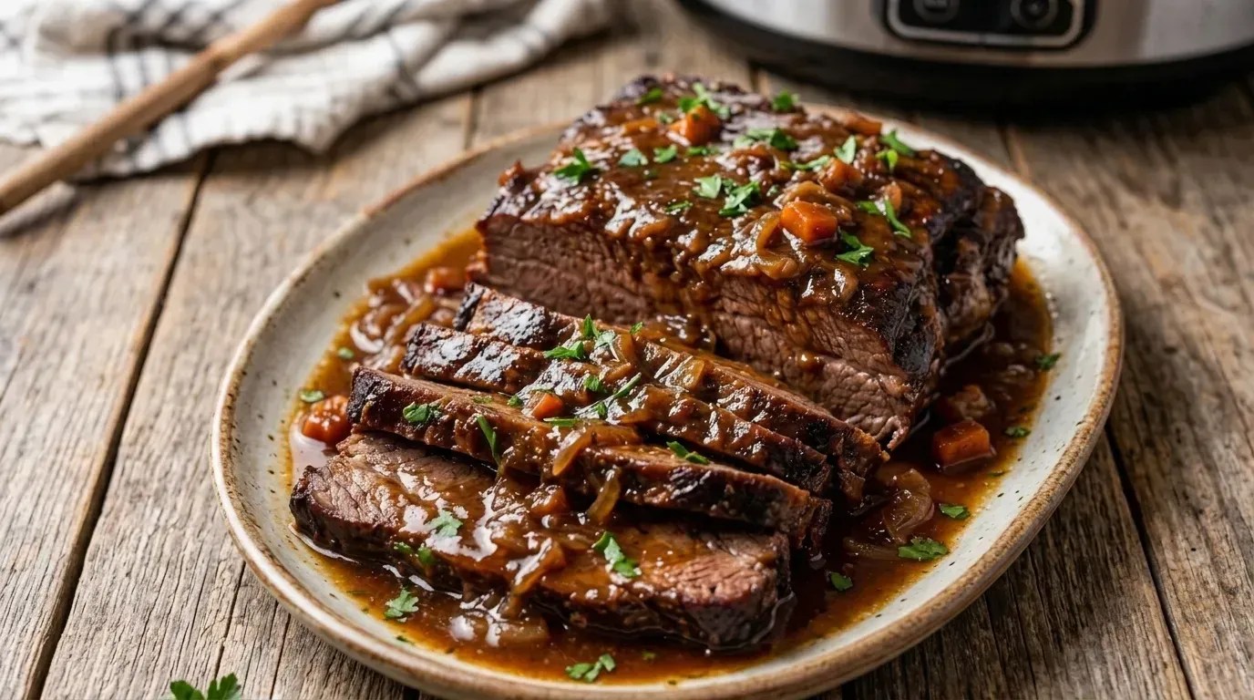 Slow Cooker Beef Brisket