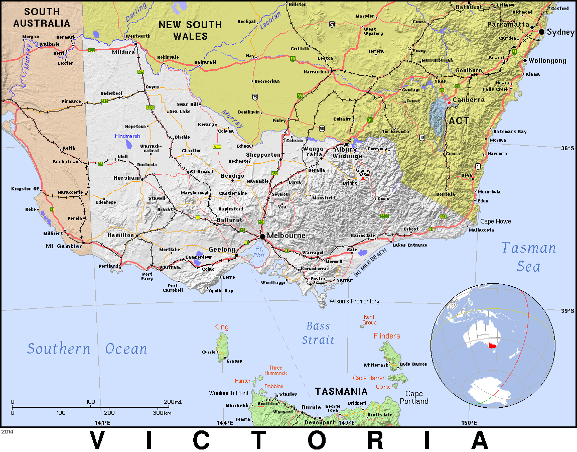 Vic 2 map