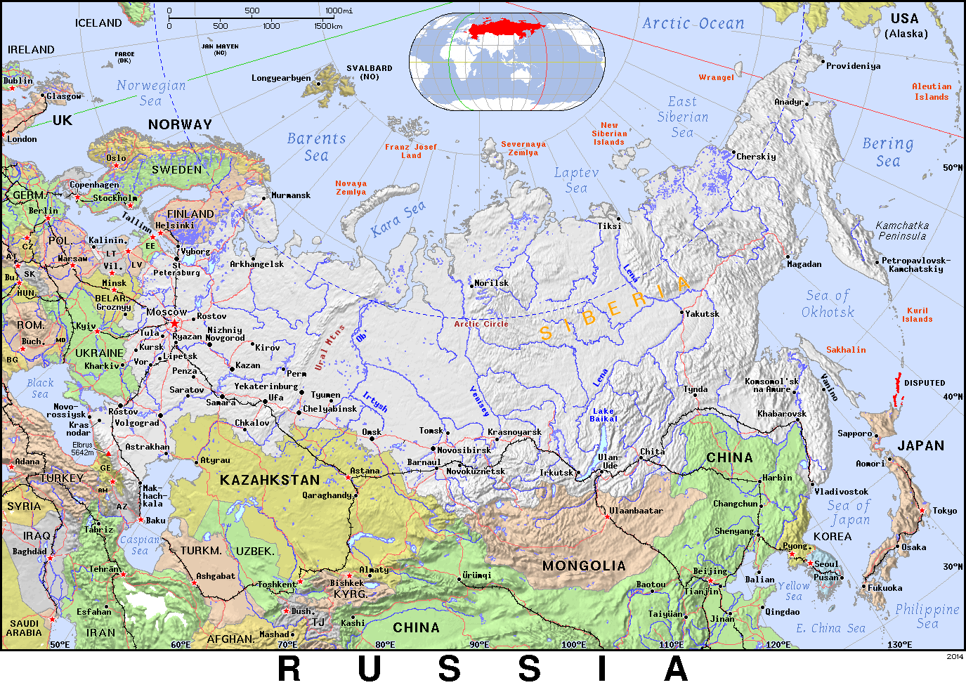 RU Russia Public Domain Maps By PAT The Free Open Source Ru Blu 