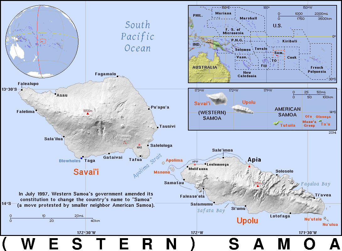 WS Western Samoa Public Domain Maps By PAT The Free Open Source Ws Blu 