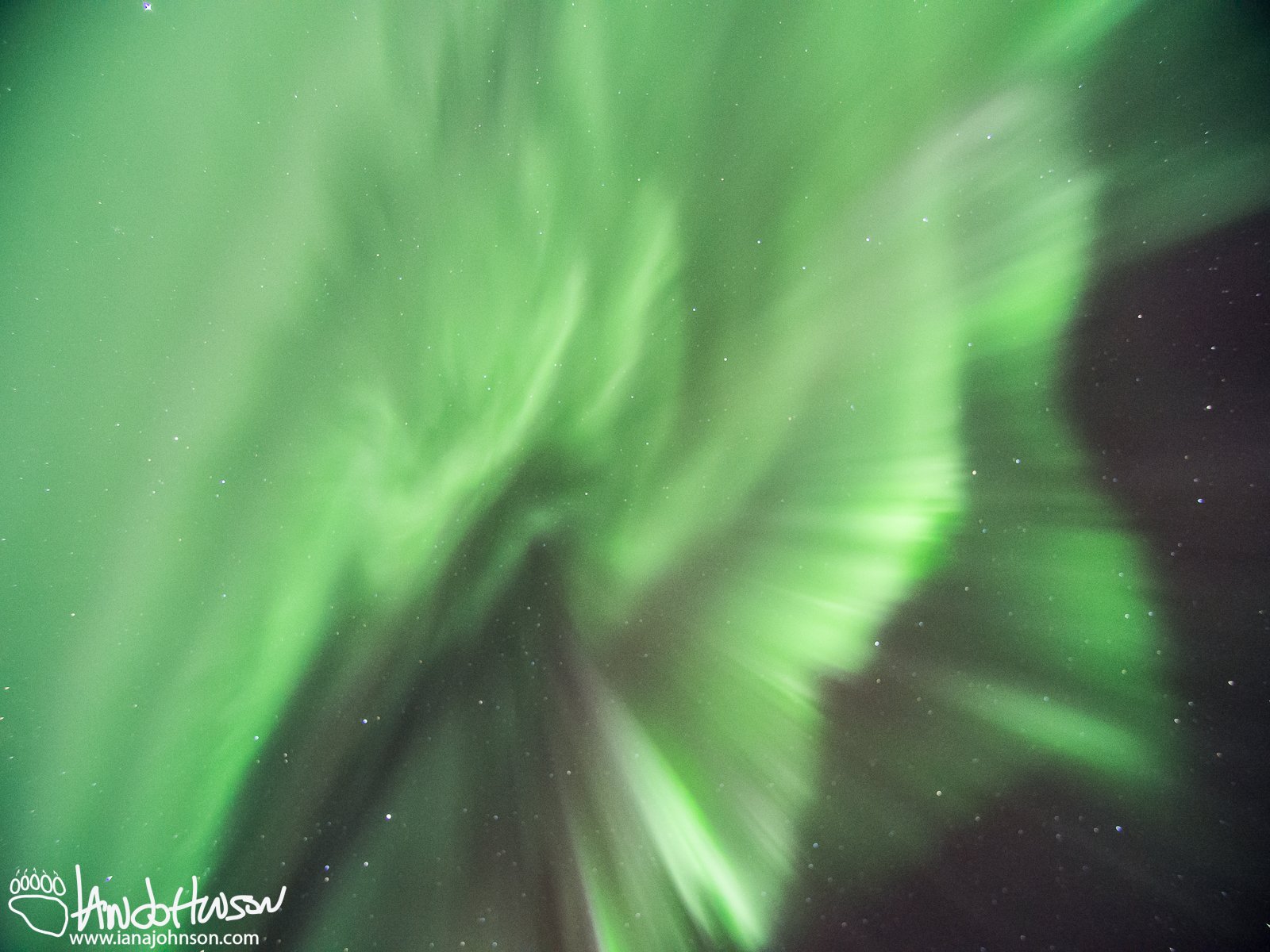 An amazing corona formed over Angel Rocks. This was at 5 AM!
