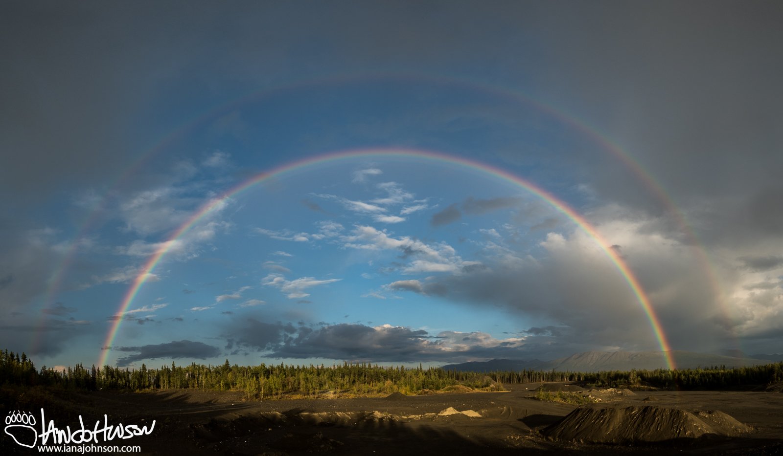 July 31st : Double Rainbow!