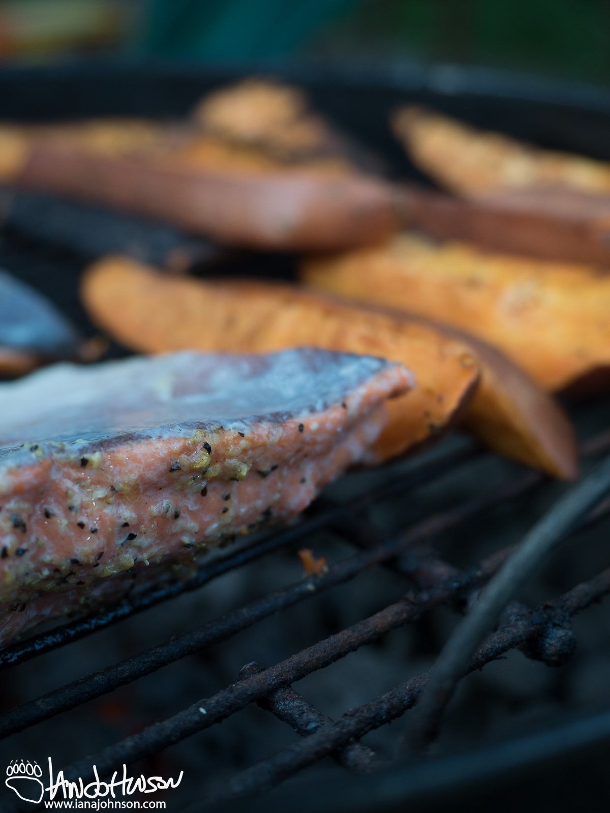 August 4th : Fresh salmon on the grill