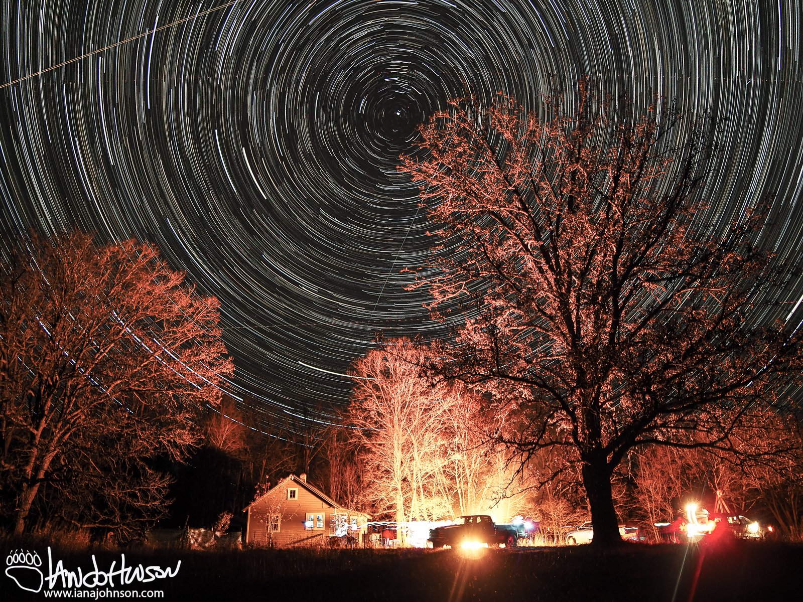 November 7th : Star spin over deer camp