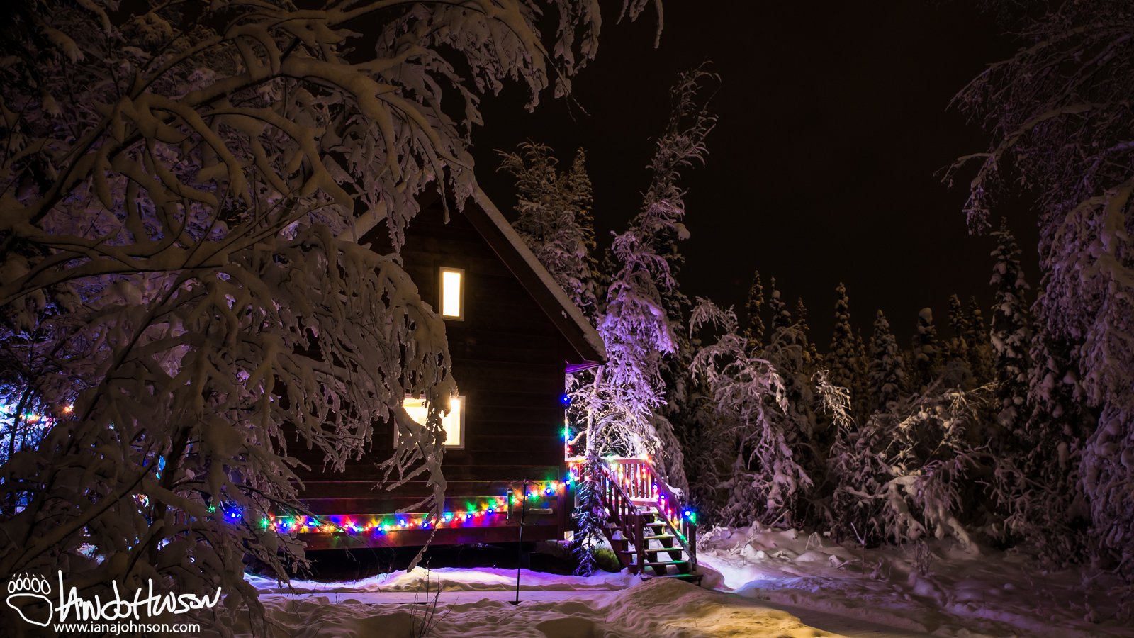 January 24th : Cabin in the woods in the Fairbanks area