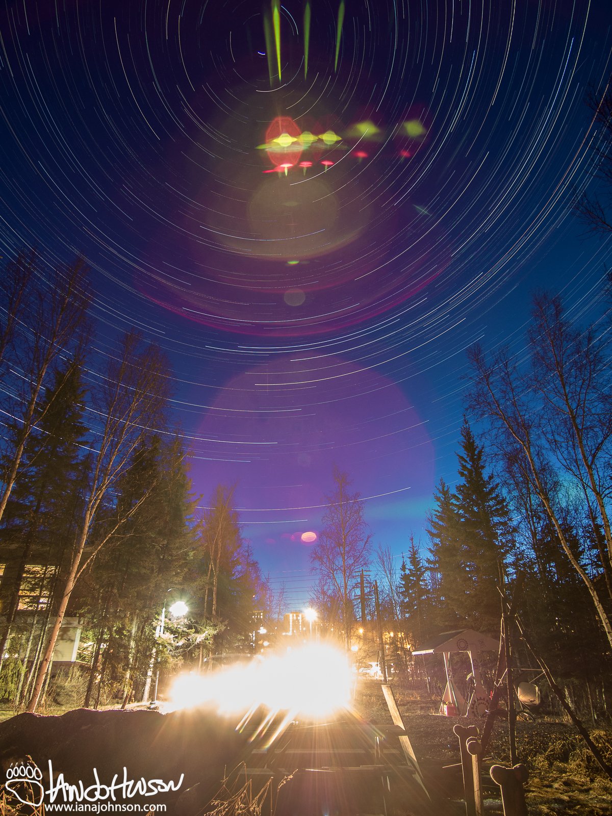 April 23rd : Dark nights and car lights