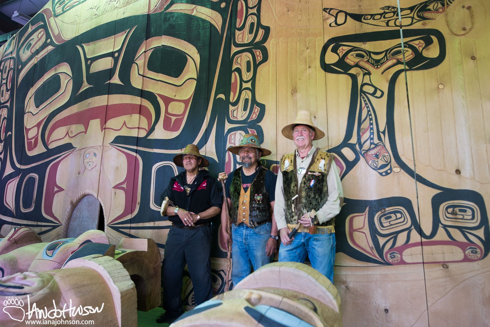 Tribal House, Glacier Bay, Screen, Hoonah, Gordon Greenwald