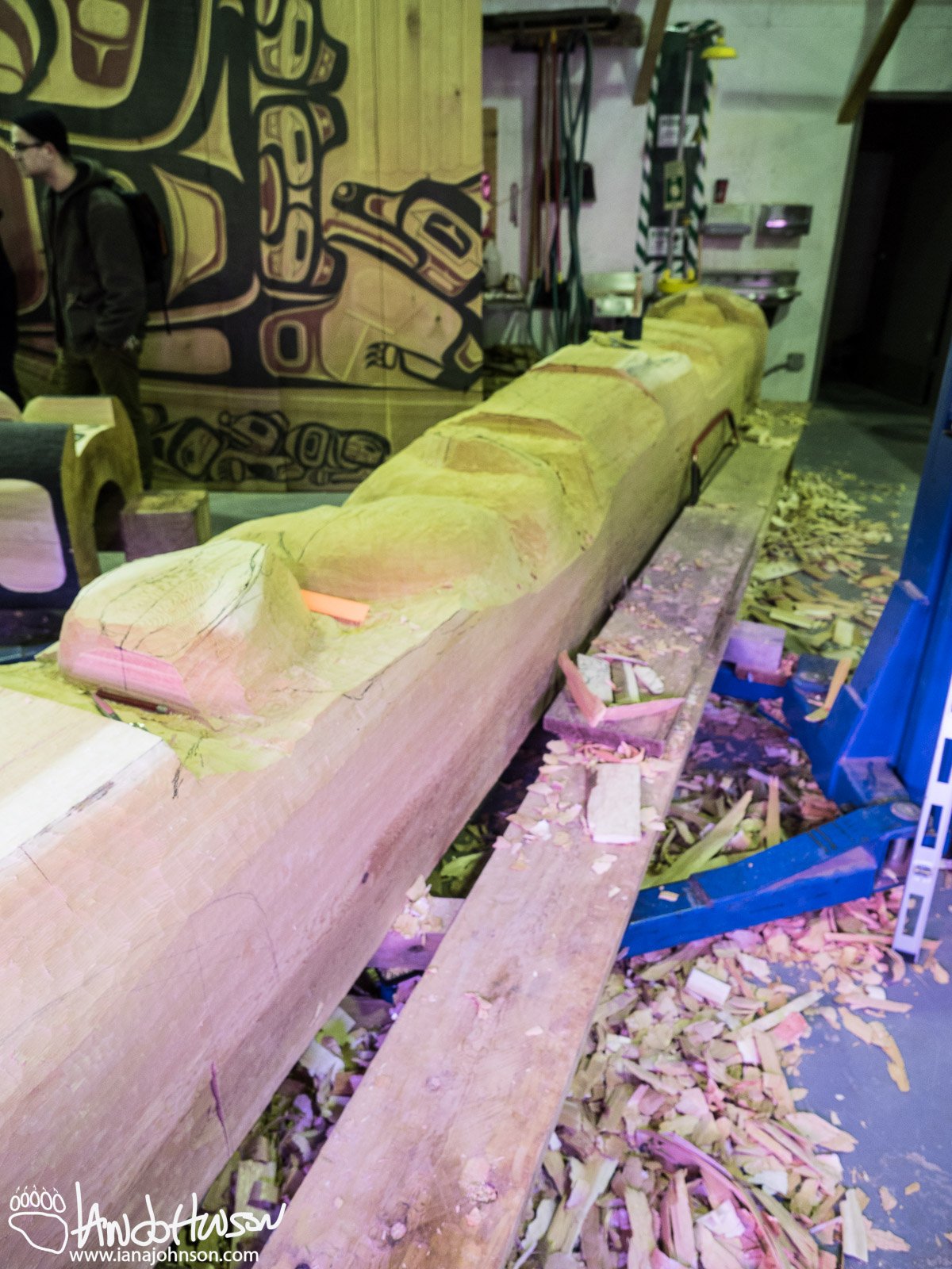 Tribal House, Glacier Bay, Screen, Hoonah, Gordon Greenwald