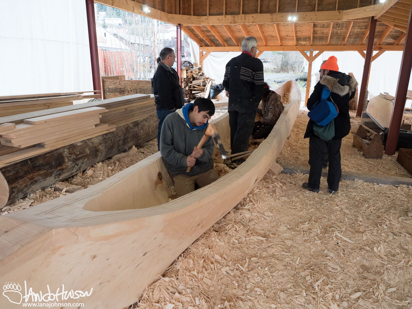 Canoe, Dugout, Hoonah, Alaska, Tribal House Dedication