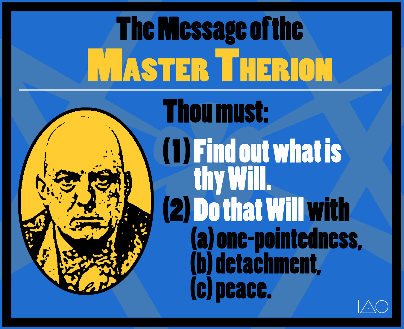 The Message of the Master Therion (2013)