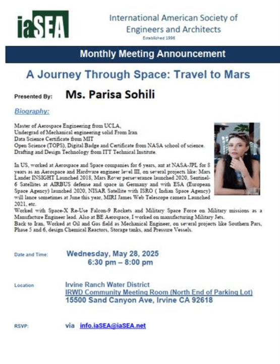 space travel and aerospace engineering seminar