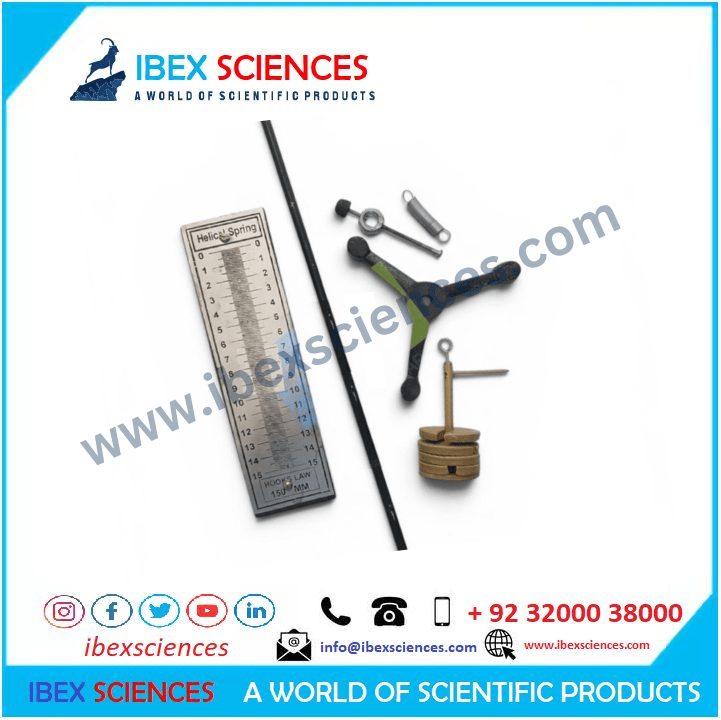 Helical Spring Hooke's Law Mechanics Experimental Apparatus for Student and Development of Practical Skills Helical Spring Apparatus
