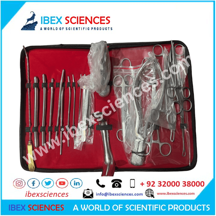 Advance D&C Surgery Dissection complete Kit | Stainless Steel | Dilation and curettage Kit