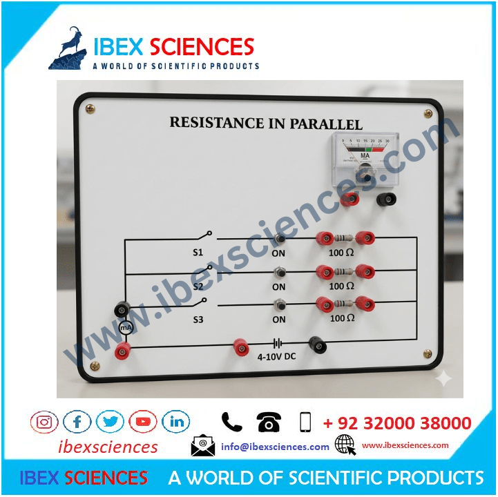 Resistance in Parallel in Dc circuit Working Model Project – School & College Students