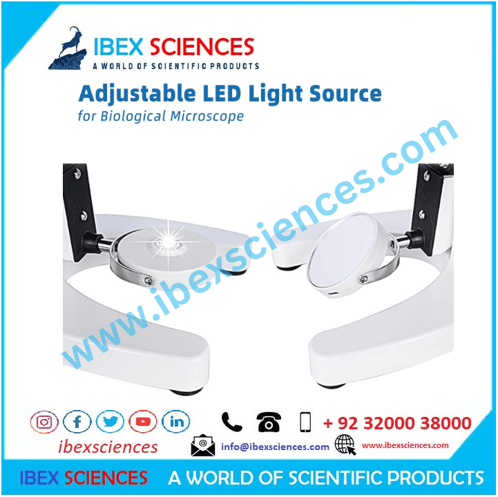 Microscope Accessories Kit Biological Microscope XSP02 / L101 USB LED Lighting supplementary with lithium battery backup Lighting Brightness Adjustable Bottom Light Source For HD Result of Microscope Slides View