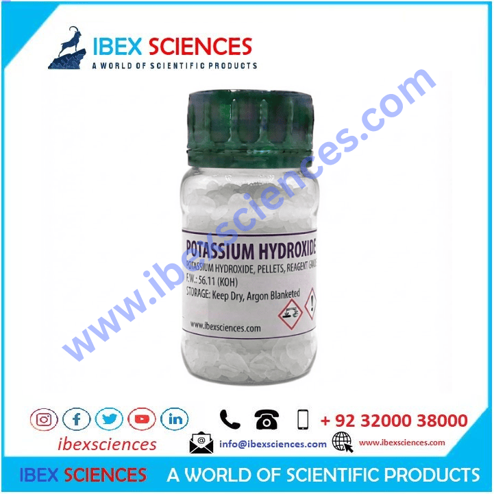 POTASSIUM HYDROXIDE 250g