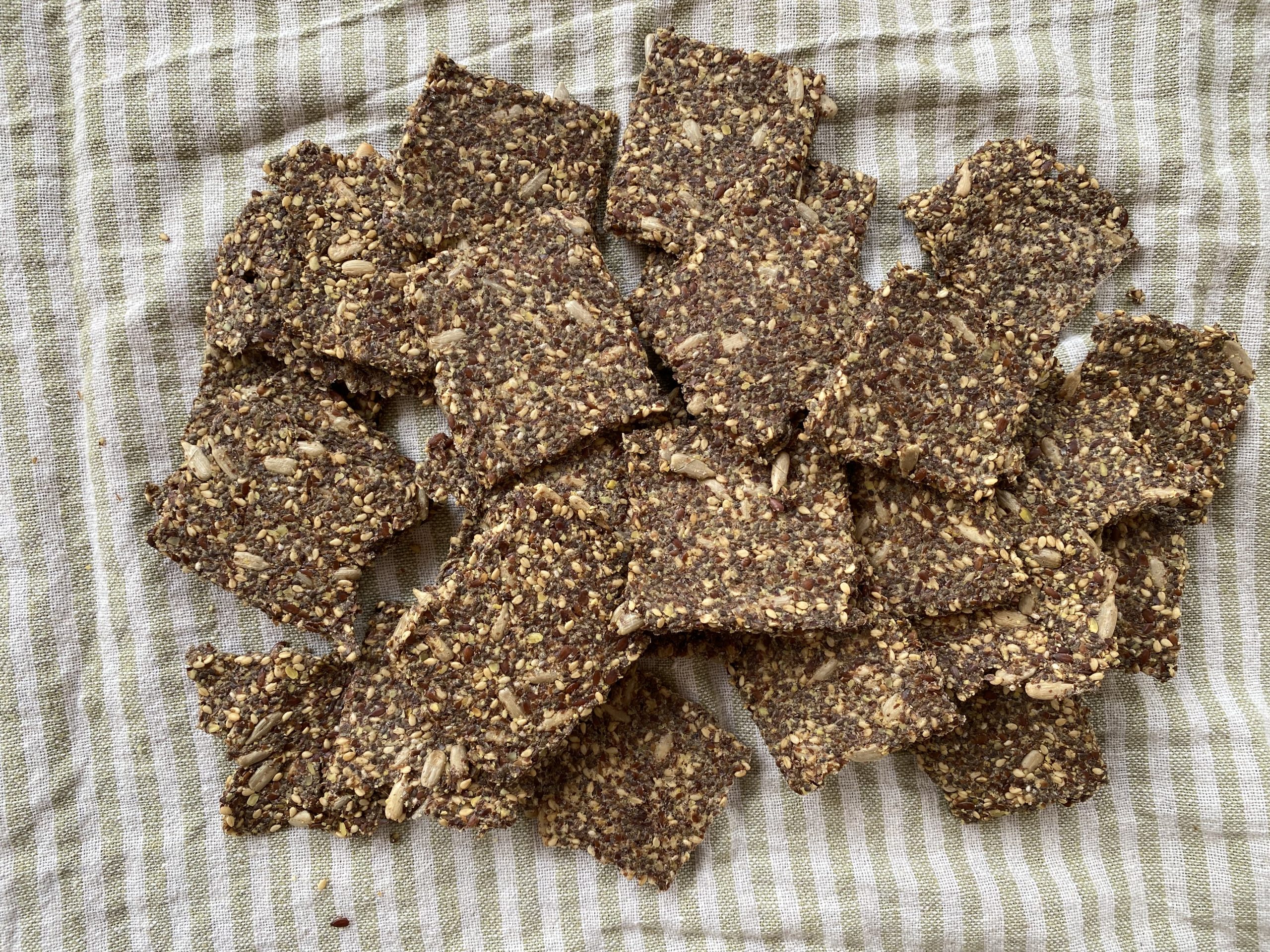 Crackers de semillas
