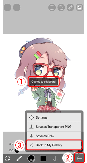 глаз нарисованный в ибис пейнт