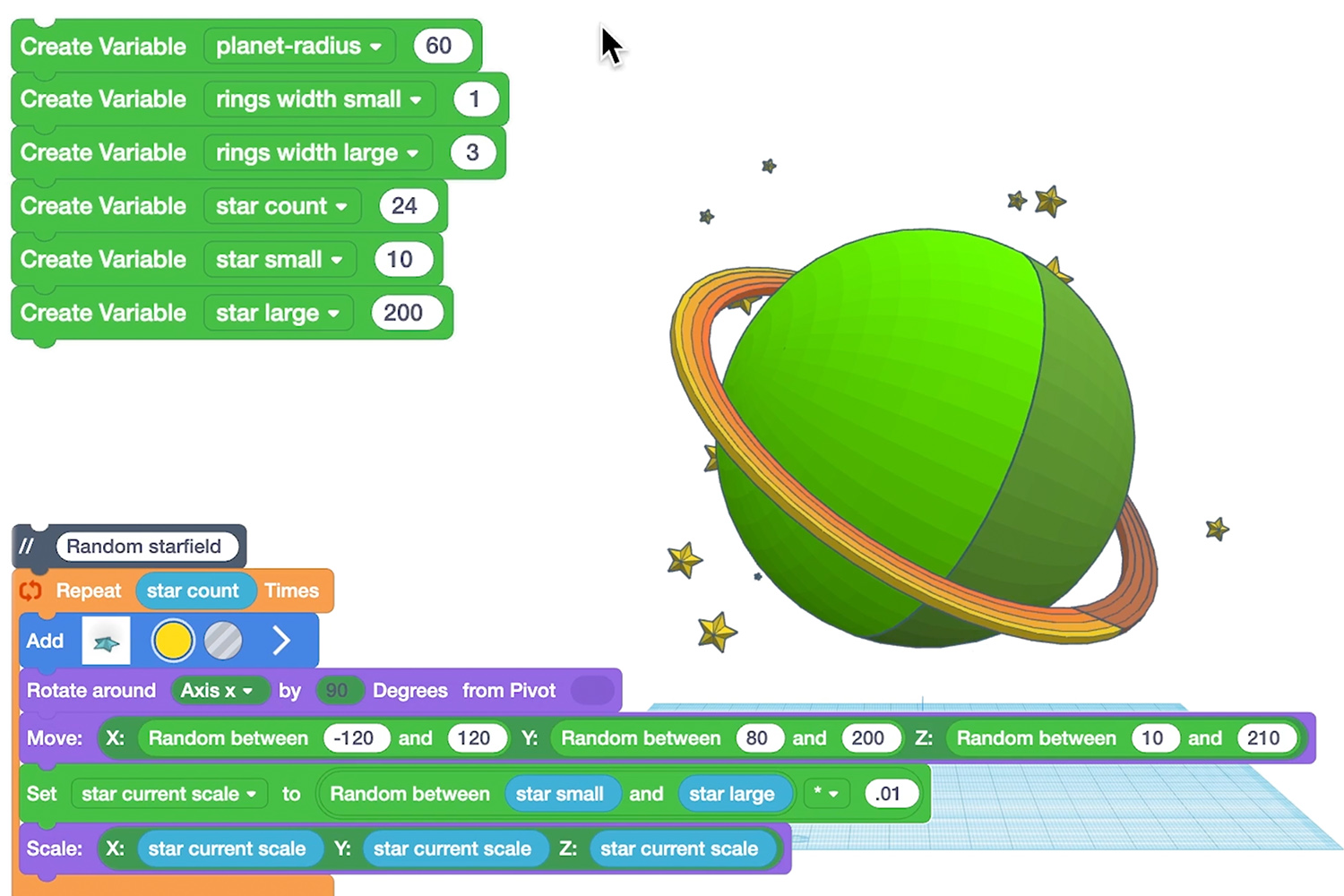 Tinkercad Code Blocks Beanz Magazine - 4K Minimal Backgrounds for Desktop