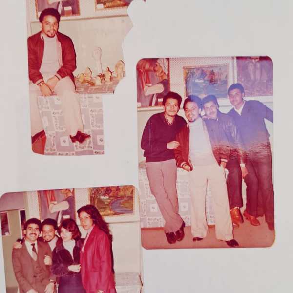 من انا 15 a group of people posing for a picture