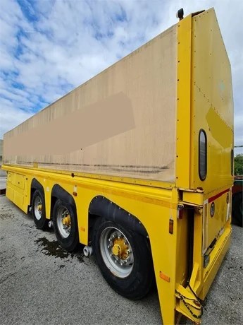 Semirimorchio porta vetro Lagendorf SGL3 2003, 3 assi