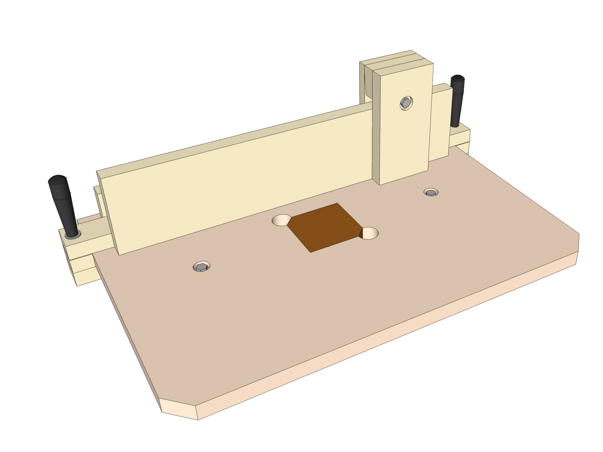 Here's an overview of the construction process for this homemade drill press table. Drill Press Table Plans - Plans - IBUILDIT.CA