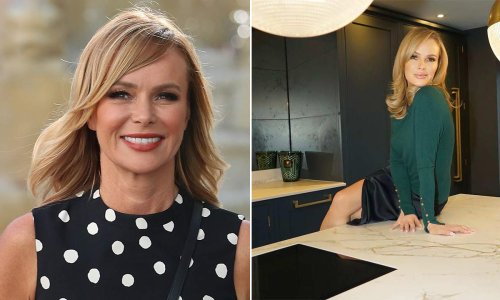 Amanda Holden Husband - Amanda Holden Films Ultra Organised Kitchen At Mansion With Husband Chris Flipboard