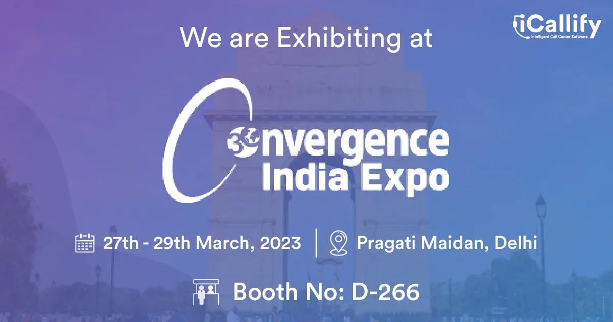 iCallify Announced to Exhibit in Convergence India Expo 2023